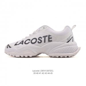 Company-grade Lacoste fashionable outdoor casual trendy sports shoes, thick-sol