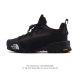 Corporate-grade outdoor dad sneakers, low-top martin boots. The North Face thic