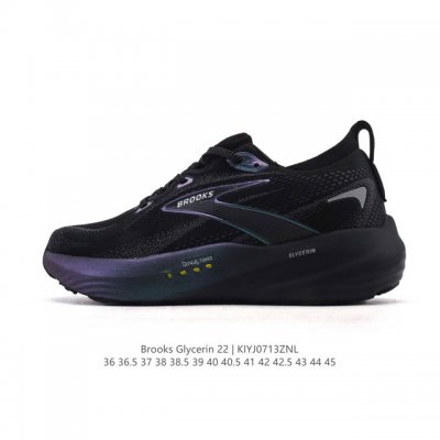 New Brooks Glycerin 22 Running Shoes for Men and Women: Breathable, Cushioned, a