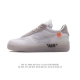 nike Off-White X Air Force 1 Ow Air Ao4606 36 36.5 37.5 38 38.5 39 40 40.5 41 42 42.5 43 44 45 Fgjk 8