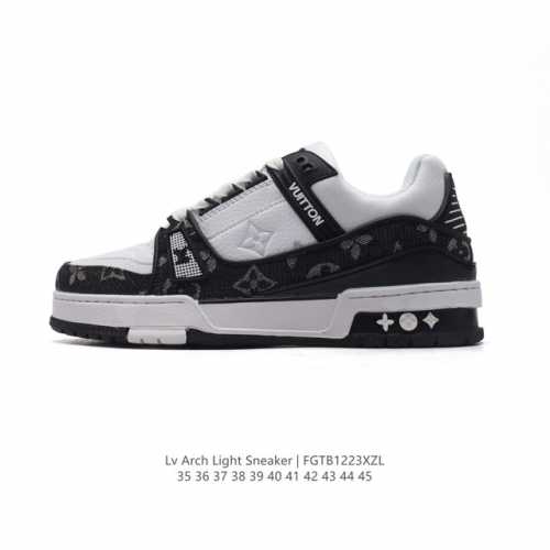 Louis Vuitton Lv 3D logo lv louis Vuitton Trainer Sneaker Low 35-45 Fgtb1223Xzl