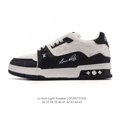 Louis Vuitton LV Louis Vuitton sneakers, fashionable sneakers with trendy thick