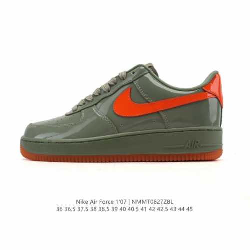 New Af1 Nike Air Force 1 '07 Low Air Force One cushioned, thick-soled, height-e