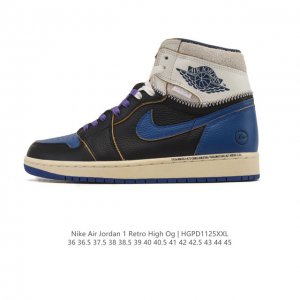 Company-grade Nike Air Jordan 1 Mid men's and women's basketball shoes, stylish
