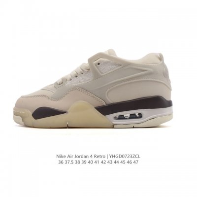 Nike Air Jordan 4 Retro Og Michael Jordan Aj4 Generation Joe 4 low-top retro cas