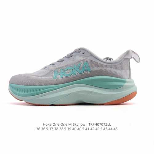 Hoka One One Skyflow The Hoka Skyflow is a sneaker that is designed to be worn b