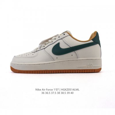 Nike Air Force 1 '07 Low Air Force One Low-Top Versatile White Shoes With Thick