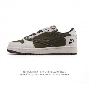 Authentic Nike Air Jordan 1 Low Og Sp Military Blue Aj1 Joe 1 Inverted Hook 2025