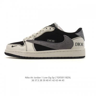 Nike Air Jordan 1 Low Og Sp Military Blue AJ1 (Reverse Swoosh) 2026 New Low-Top