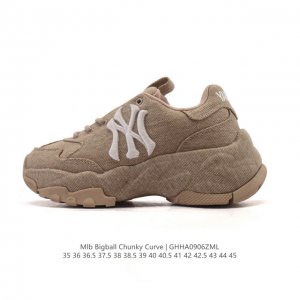 Corporate-level MLB Bigball Chunky New York Yankees thick-soled height-enhancin