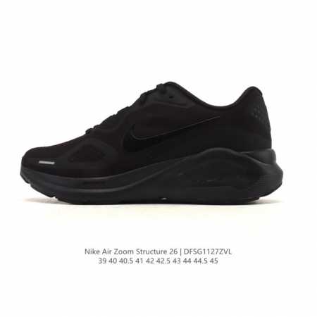 Nike Zoomstructure 26 Sports Comfortable Cushioning Anti-slip Wear-resistant Lo - Click Image to Close