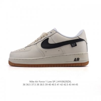 Nike Air Force 1 '07 Low Air Force One white shoes with air cushion, low-top ve