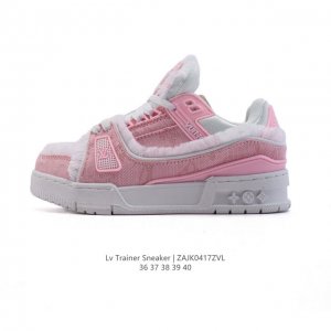 Louis Vuitton Lv 3D Logo Lv Louis Vuitton Trainer Sneaker Low 36-40 Zajk0417Zvl