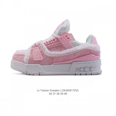 Louis Vuitton Lv 3D Logo Lv Louis Vuitton Trainer Sneaker Low 36-40 Zajk0417Zvl