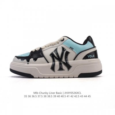 Corporate-Level Mlb Chunky Liner Mid Popular Item Senior Shoes Series Hand-Paint