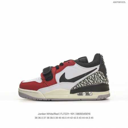1 1 jordan pu air nike Air Jordan Legacy 312 Low Gs White Red 23 Fj7221-101 36 - Click Image to Close