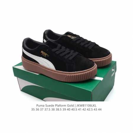 PUMA Suede Platform Gold DDD : 397233 DDD Size: 35-44 DDD : JKWB1106LKL DDD - Click Image to Close