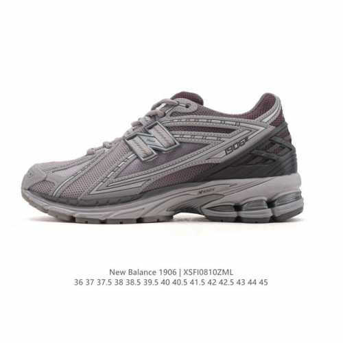 Company-grade, authentic New Balance M1906 series retro sneakers, a treasured d