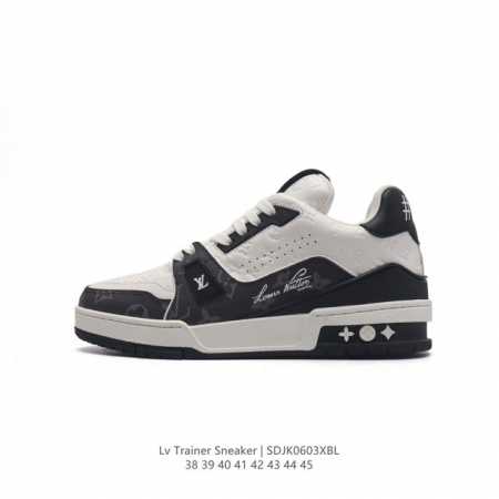 Louis Vuitton Lv 3D logo lv louis Vuitton Trainer Sneaker Low 38-45 Sdjk0603Xbl - Click Image to Close