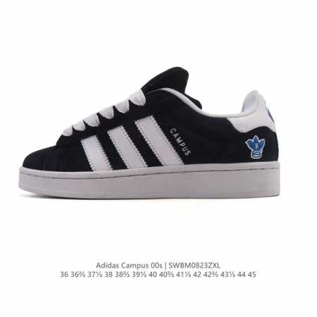 Adidas. Trefoil Campus 00S bread shoes, retro casual sneakers. Millennial resurg - Click Image to Close