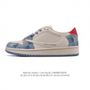 Authentic Nike Air Jordan 1 Low Og Sp Military Blue Aj1 Air Jordan 1 reverse hoo