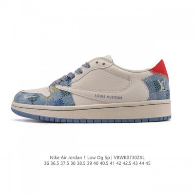 Authentic Nike Air Jordan 1 Low Og Sp Military Blue Aj1 Air Jordan 1 reverse hoo