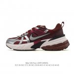 Nike V2K Run, a retro low-top running shoe with shock absorption and slip resis
