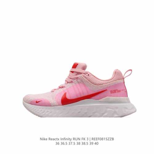 Nike React Infinity Run Fk 3 Prm Nike React Flyknit Flyknit Dz3025-001 36-40 Re