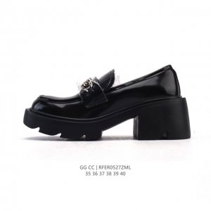 Corporate-Level Gg Cc Women's Shoes, Business Leather Shoes, Classic Casual Spor