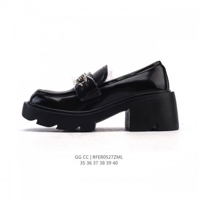 Corporate-Level Gg Cc Women's Shoes, Business Leather Shoes, Classic Casual Spor