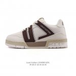 Louis Vuitton LV Louis Vuitton sneakers, fashionable sneakers, trendy thick-sole