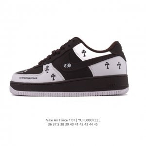 Authentic Nike Air Force 1 '07 Low, a versatile, low-top, thick-soled, height-en
