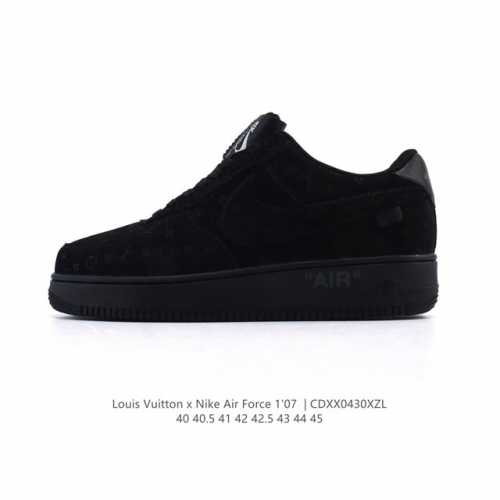 Louis Vuitton X Nike Air Force 1 Low Force 1 Dv0670 40 40.5 41 42 42.5 43 44 45