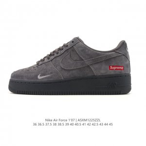 Nike Air Force 1 '07 Low, a versatile, platform, low-top, casual athletic shoe