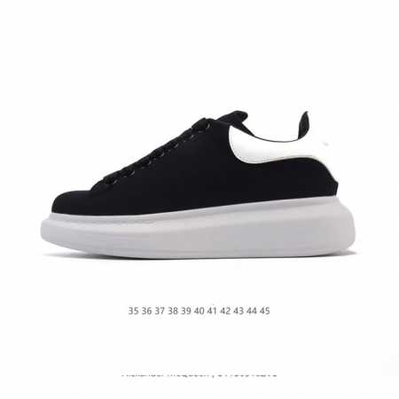 alexandermcqueen Alexander Mcqueen Mcq White Sports Shoes With Thick Soles, H - Click Image to Close