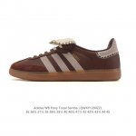 Adidas Wb pony Tonal Samba Cow Spot Print Plush Sneakers - A retro combination o