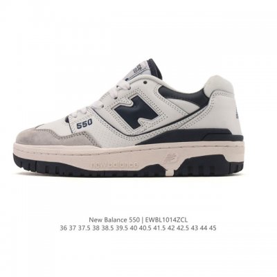 New Balance 550 Retro Versatile Basketball Shoes, Stylish Men's and Women's Spor