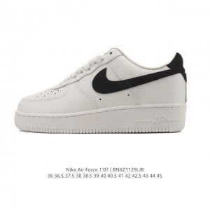 Nike Air Force 1 '07 Low, a versatile, platform, low-top, casual athletic sneak