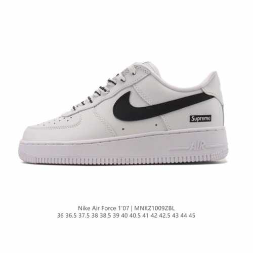 Nike Air Force 1 '07 Low, a versatile, platform, low-top, casual athletic shoe w