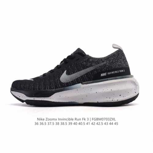Nike Zoomx Invincible Run Fk 3 functional style sports shoes thick sole height-