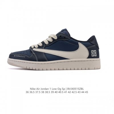 Company-Level Genuine Nike Air Jordan 1 Low Og Sp Military Blue Aj1 Joe 1 Revers