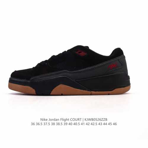 Nike Jordan Flight Court Fashionable, Casual, Non-Slip And Wear-Resistant Low-To