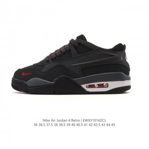 Company Grade Nike Air Jordan 4 Retro Og Michael Jordan AJ4 Low-Top Retro Casual