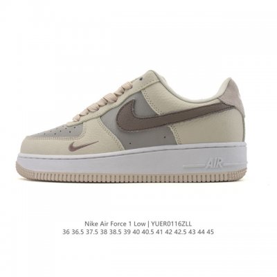 Nike Air Force 1 '07 Low. A versatile, platform, low-top, casual athletic shoe