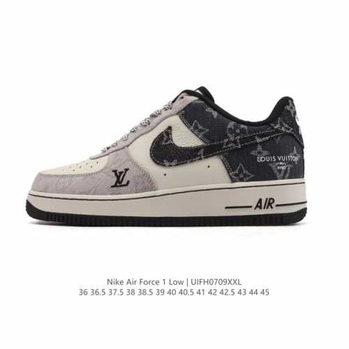 Company-level Af1 Nike Air Force 1 '07 Low Air Force One white shoes with thick