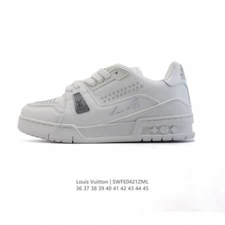 Louis Vuitton Lv 3D Logo Lv Louis Vuitton Trainer Sneaker Low 36-45 Swfe0421Zml - Click Image to Close
