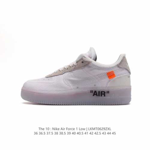 Nike OFF-WHITE x Air Force 1 OW AIR AD4606 36 36.5 37.5 38 38.5 39 40 40.5 41 4