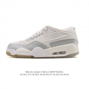 Company Grade Nike Air Jordan 4 Retro Og Michael Jordan AJ4 Low-Top Retro Casual