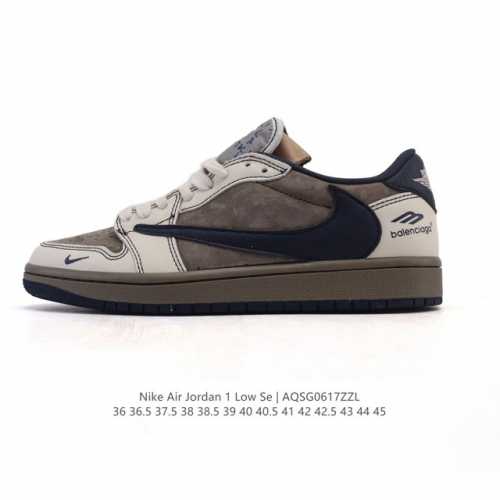 Nike Air Jordan 1 Low Og Sp Military Blue Aj1 Joe 1 reverse hook 2025 new year o