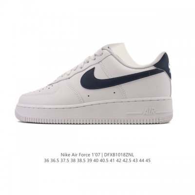 Company-grade Nike Air Force 1 '07 Low, platform platform sneakers, versatile an